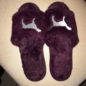 Pink slides (burgundy)